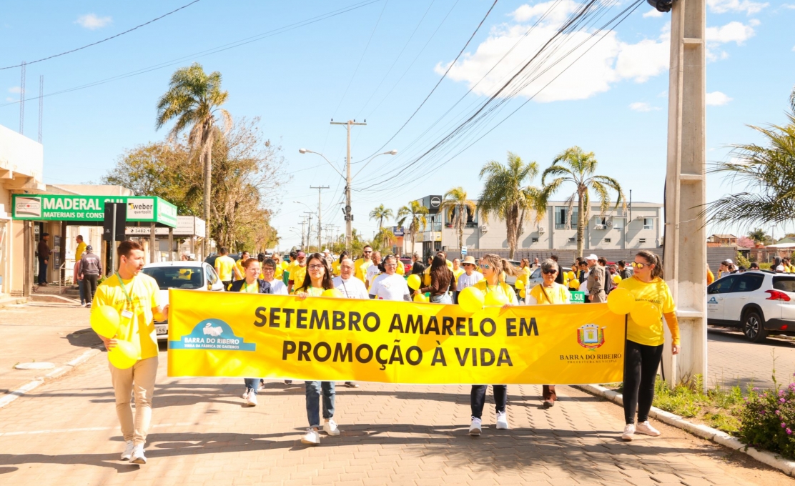 Caminhada pela vida.