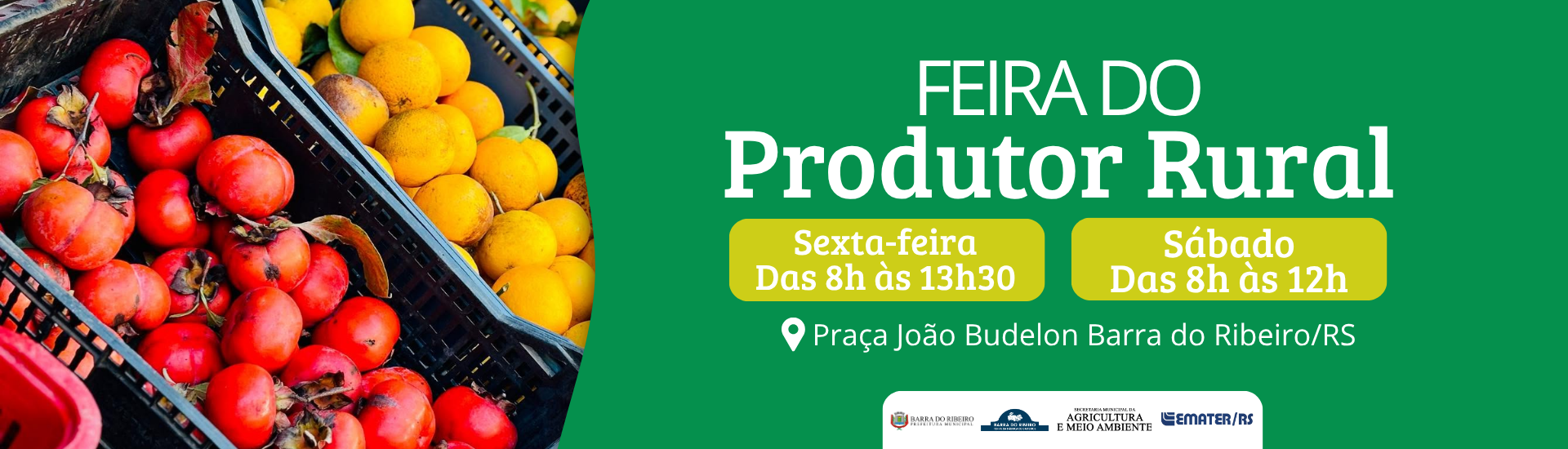 Feira do produtor rural