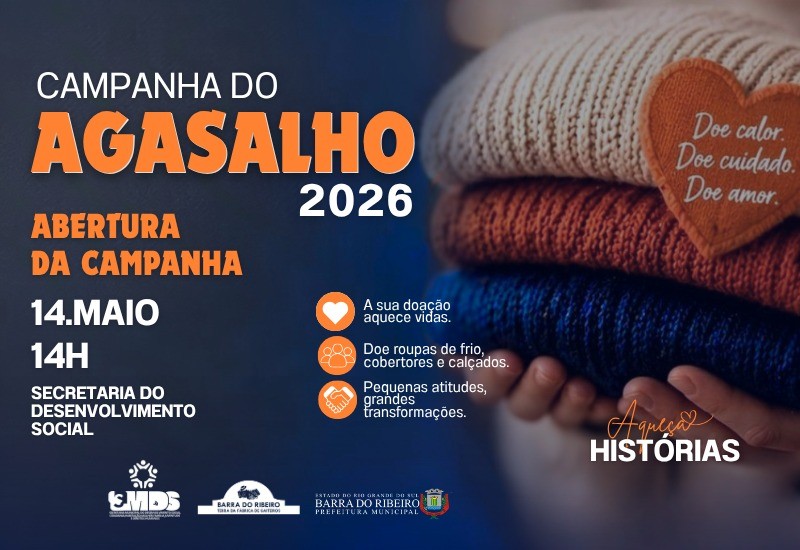 Campanha do agasalho 2026