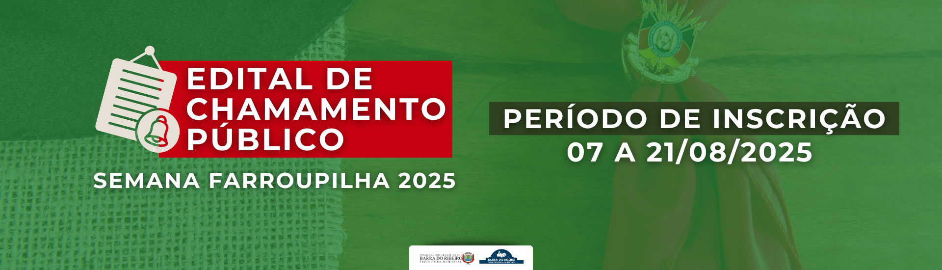 Edital de Chamamento Público