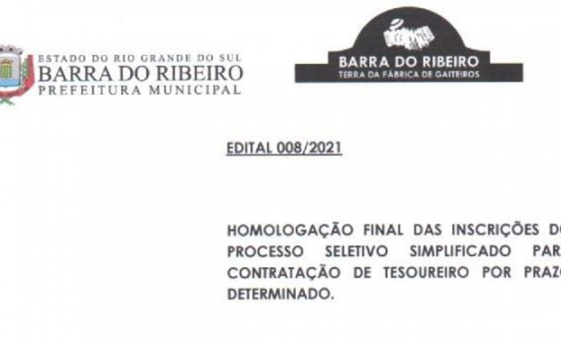 Edital 008-2021
