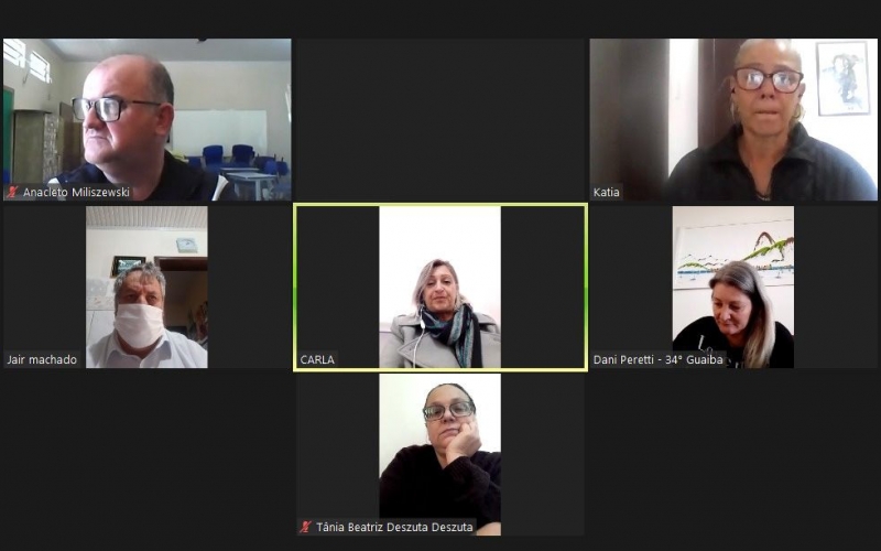 Reunião com Sincato dos Professores