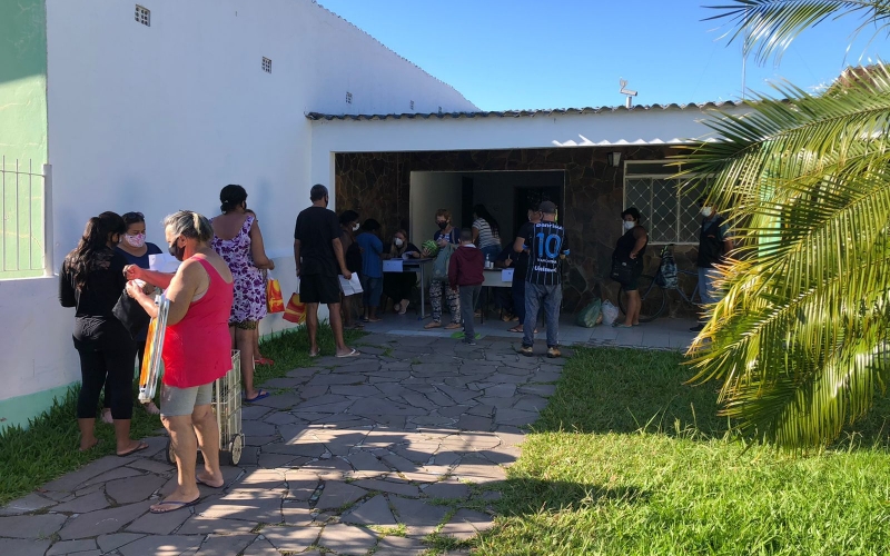 Distribuição de alimentos