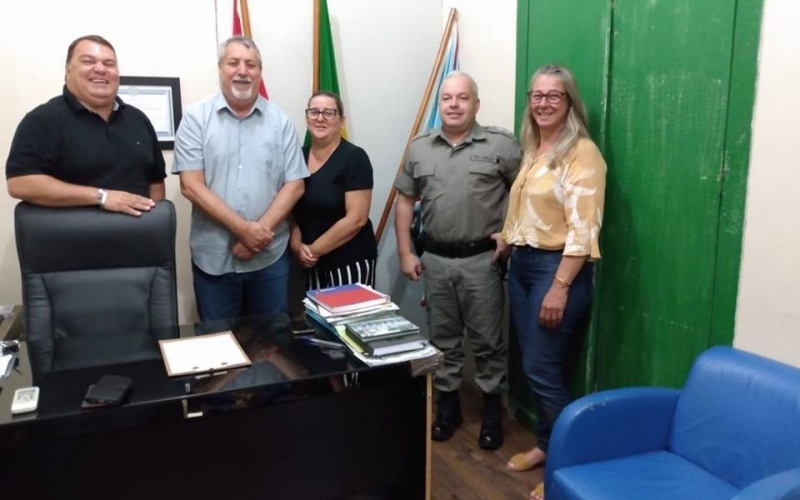 Reunião com a Brigada Militar