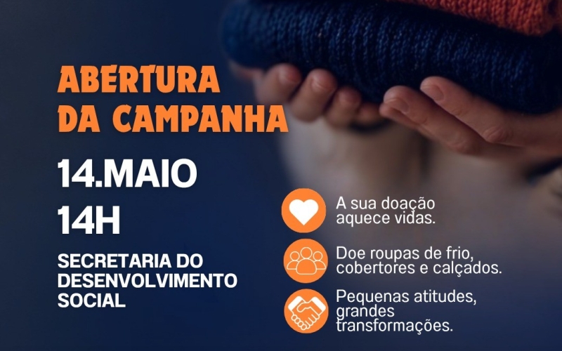 Campanha do agasalho 2026