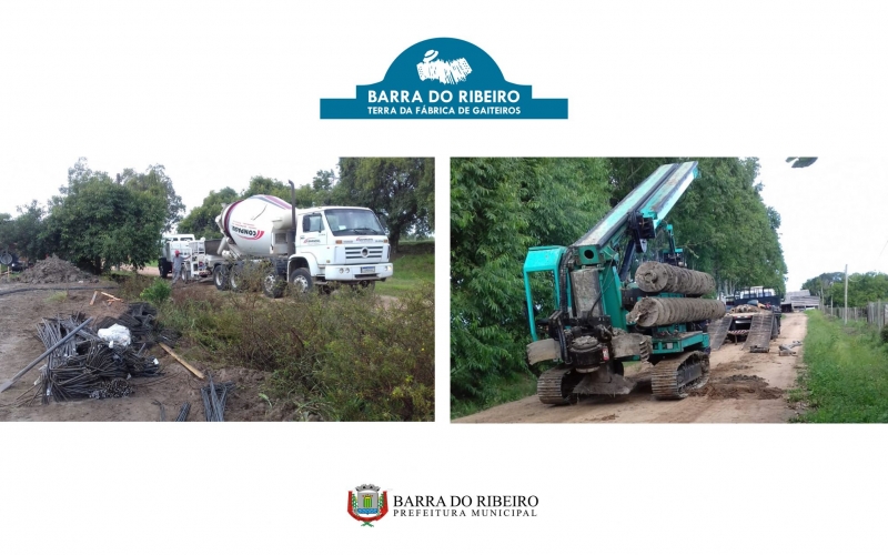 Novos reservatórios de água em Barra do Ribeiro