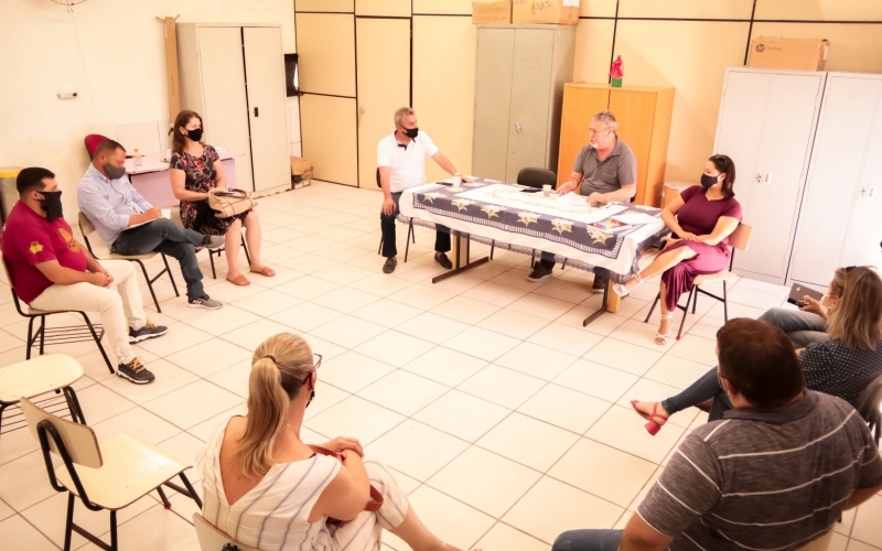 Reunião entre Executivo e Legislativo Municipal