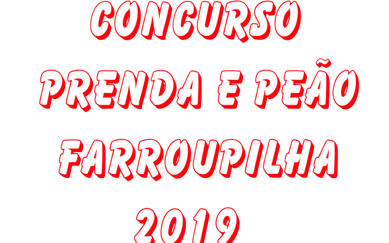 Abertas as inscrições para o Concurso Prenda e Peão Farroupilha