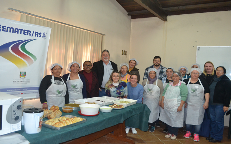 Curso ensinou o aproveitamento de alimentos 