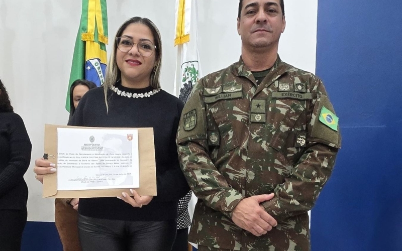 Secretária da Junta de Serviço Militar participa de capacitação