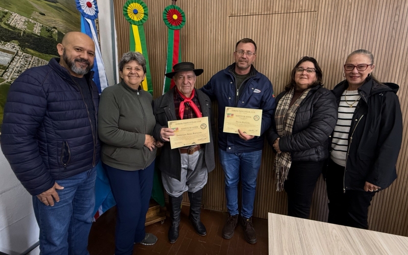 ENTREGA DE CONVITES DE HONRA MARCA HOMENAGENS DA SEMANA FARROUPILHA 2026